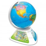 Oregon Scientific SG268 Educational Learning Smart Globe for Home School. World Geography Toy with Games Countries & Fun Facts