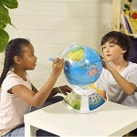 Oregon Scientific SG268 Educational Learning Smart Globe for Home School. World Geography Toy with Games Countries & Fun Facts