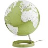 Waypoint Geographic Light & Color Designer Series Green Illuminated Decorative Desktop Globe  12” World Globe