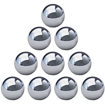 Four Brothers Gravity Maze STEM Marble Run 1/2" Replacement Chromium Steel Balls (10 Pack)
