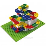 Hubelino 128 Piece Run Elements - The Original Duplo Compatible Marble Run Expansion Set - Made in Germany