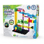 The Learning Journey: Techno Gears Marble Mania - Zany Trax 3.0 (80+ pcs) - Marble Run for Kids Ages 6 and Up - Award Winning Toys