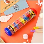 8.3 Inches Rattle Tube Rain Stick for Girls and Boys Rain Stick Shaker Rainstick Rainmaker Toy Music Sensory Toys
