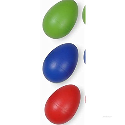 Egg Shakers NO LEAD PELLETS! KID-SAFE BEANS! Durable ABS Plastic Musical Percussion Instruments – BPA-FREE Toy Shaker Rattle Maracas For Kids  Children  Toddlers  Babies  Infants (3-Pack  Original)