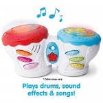 Kidoozie Flashbeat Drums - Developmental Activity Toy for Toddlers Ages 18 Months and Older