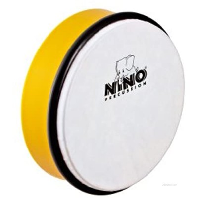 Nino Percussion NINO4Y 6-Inch ABS Plastic Hand Drum with Synthetic Head  Yellow