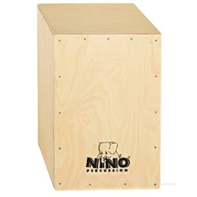 Nino Percussion NINO952 17.75-Inch Birch Cajon  Natural Finish