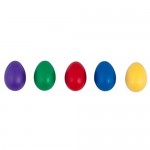 Westco Jumbo Plastic Egg Shaker - Set of 5 (2.5 inches)