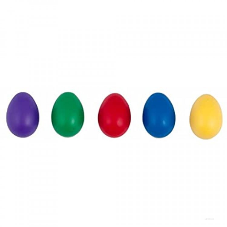 Westco Jumbo Plastic Egg Shaker - Set of 5 (2.5 inches)
