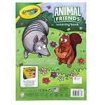 Crayola Animal Friends Coloring Book 96 Animal Coloring Pages Gift for Kids Ages 3 4 5 6