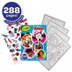 Crayola Disney Coloring Book Disney Jr. Gift 288 Pages Ages 3 4 5 6
