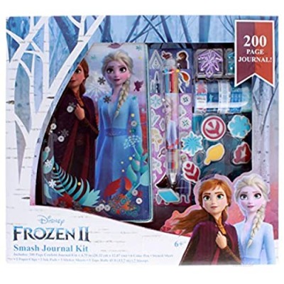 Frozen 2 Girls Smash Journal Gift Set Art Supplies
