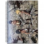 Great Eastern Entertainment Attack On Titan Main 3 Spiral Notebook Multi-colored 10