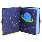 MOLLYBEE KIDS Outer Space 6.25 Lock and Key Diary for Boys and Girls 208 Lined Pages