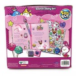 Pikmi Pops Surprise! Secret Diary Set (Diary with Lock and 2 Keys 60 Sheets Click Pen Stamp Pad Stamper 2 Sticker Sheets