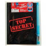 Raymond Geddes and Company 70736 R TOP SECRET CONFIDENTIAL SPY NOTEBOOK - 12 pack