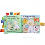 SWHRIOPD Cloth Book Baby Gift 1 Year Old Infant Educational Learning Book