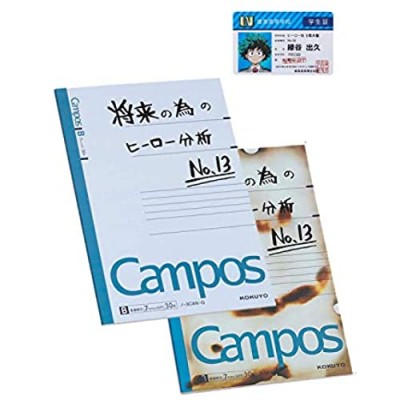 Thundervolt Anime Notebook and Student Card Set