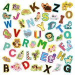 52 Pcs Animal Magnets Abc Alphabet Letters Fridge Magnet 52 Educational Toy Set for Toddler Kids