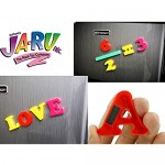 ABC Magnetic Letters Party Favor Bundle (1 Pack ABC) by JA-Ru Learning Letter Best Alphabet Magnet for Refrigerator Fun & Spelling Games Toys 1405-ABC-1A