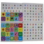 AlevRam Magnetibook for Kids 134 Pcs Magnetibook Alphabet for Kids Magnetibook Educational Toy