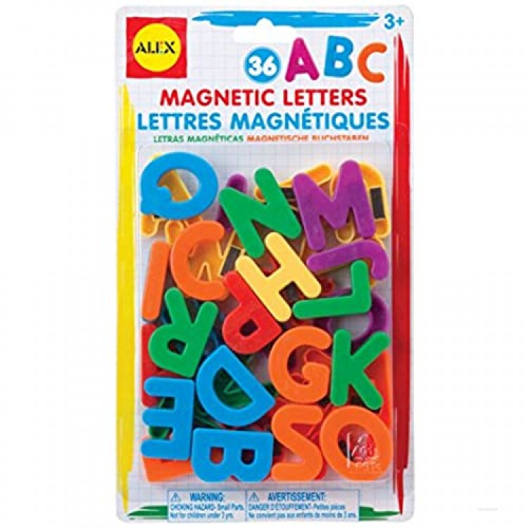 Alex Artist Studio Magnetic Letters Kids Art and Craft Activity