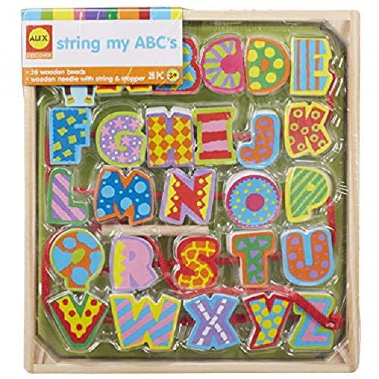 ALEX Toys Little Hands String My ABC's