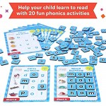 Barnacle Toys Lunchbox Letters Magnetic Alphabet Letters for Kids Lunchbox Magnetic Letter Set Includes 80 Magnetic Letter Tiles and a Lunchbox Magnetic Letter Board Letter Magnets for Toddlers