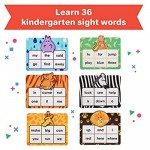 Barnacle Toys Wild Word Safari - Sight Word Games- Kindergarten Learning Activities Learn to Read Games for Kids 5-7 Reading Games for Kids Ages 4-8 Sight Word Bingo Flash Cards 1st Grade