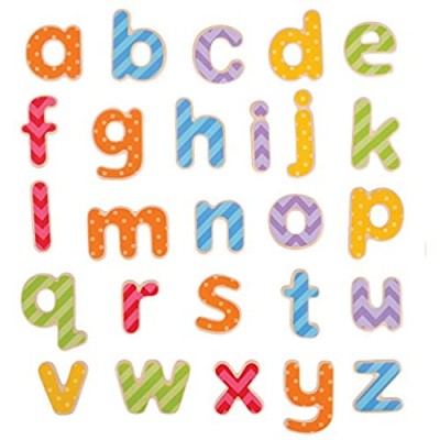 Bigjigs Toys Magnetic Letters (Lowercase)
