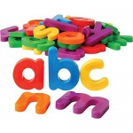 Constructive Playthings 40 pc. Set of 2 1/2 Giant Magnetic Lowercase Letters Including Extra Vowels and Selected Consonants for Ages 3 Years and Up