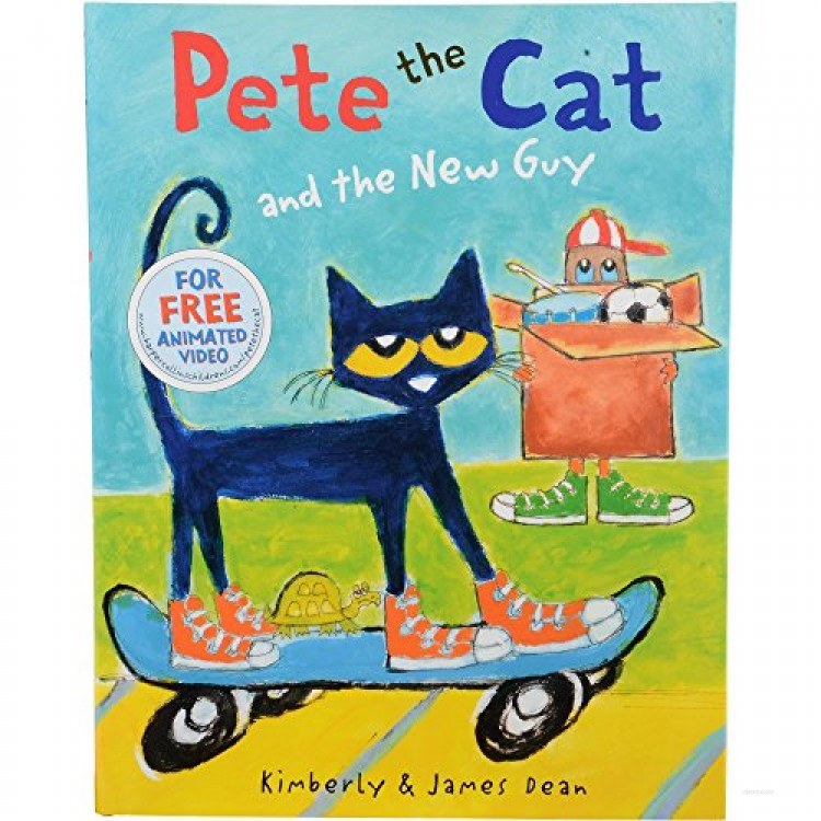 Constructive Playthings HR-608Pete The Cat and The New Guy Grade: Kindergarten to 2 8.8 Height.45 Wide 11.35 Length