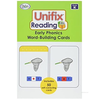 Didax Unifix Reading: Early Phonics Word-Building Cards