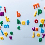 Educational Insights Multicolored Lowercase AlphaMagnets Set of 42 Lowercase Letters: Perfect for Homeschool & Classroom Ages 3+