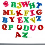 JA-RU ABC Magnetic Letters Party Favor Bundle (24 Pack) Learning Letter Best Alphabet Magnet for Refrigerator Fun & Spelling Games Toys 1405-ABC-24-p