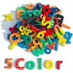 Kadron Magnetic Letters ABC Magnets Education Alphabet Letters and Numbers Fridge Magnets Kids Gifts-104pcs