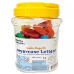 Learning Resources Jumbo Magnetic Lowercase Letters Multi-color