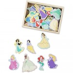 Melissa & Doug Disney Princess Wooden Magnets - 20 Character Magnets