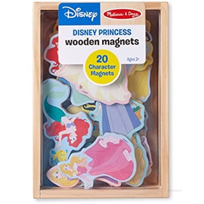 Melissa & Doug Disney Princess Wooden Magnets - 20 Character Magnets