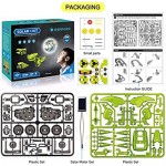 ASPPOPO STEM Projects for Kids Ages 8-12 Powerd by Solar 3 in 1 DIY Building Dinosaurs Toy Kids Science Kits Age 8 and up Gift for Boys Girls