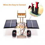 DEUXPER Science Solar Mars Rover Model DIY Kit Eco-Engineering Project Building Toys Stem Educational Gift DP-XBS099