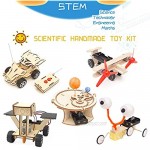 DPDSCVY STEM Educational Toys Kit DIY Science Kits for Kids Ages 6+ Many Styles Set for Boys Girls (Solar Lunar Rover)