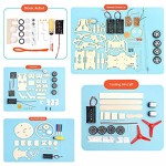 DPDSCVY STEM Educational Toys Kit DIY Science Kits for Kids Ages 6+ Many Styles Set for Boys Girls (Solar Lunar Rover)