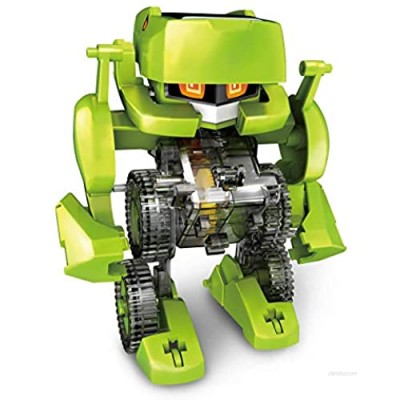 Elenco Teach Tech Meta.4  Transforming Robot  STEM Solar Toys for Kids 8+