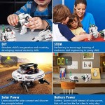 Lehoo Castle STEM Toys 6-in-1 Solar Robot Kit Learning Science Building Toys Educational Science Kits Powered by Sunlight or Battery Solar Robot for Kids 8 9 10-12 Year Old Boys Girls Gifts
