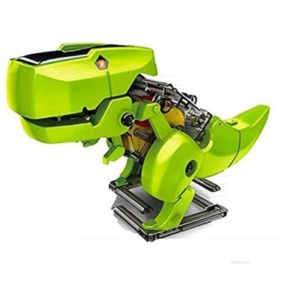 N-A DIY Building Dinosaurs Toy  3 in 1 Solar Deformation Dinosaur Robot Toy for Kids Ages 8-12 Gift for Boys Girls