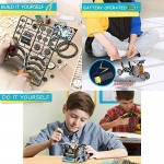OFUN STEM Solar Robot Kit 12 in 1 Building Toys Science Experiments Kits Toys for 10+ Year Old Boys 190-Pieces Kit DIY Assembled Crafts Gift/ Children's Day Gifts/ Birthday/ Activity