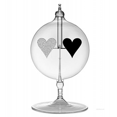 Radiometer Solar Spinning Heart - Light Mill Powered by The Sun - Radiometer Converts Light Energy into Mechanical Energy
