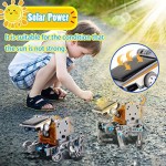Stem Toys 12 in 1 Solar Robot Kit for Kids with Solar Power Science Experiments for Kids 9-12 Gifts for 8 9 10 11 12 13 Year Old Boys Girls Kids Adults