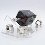Sunnytech Solar Mendocino Motor Magnetic Levitating Model Small Wind Wheel Educational Teaching Toy ID01